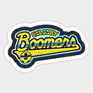 Calgary Boomers Soccer Sticker